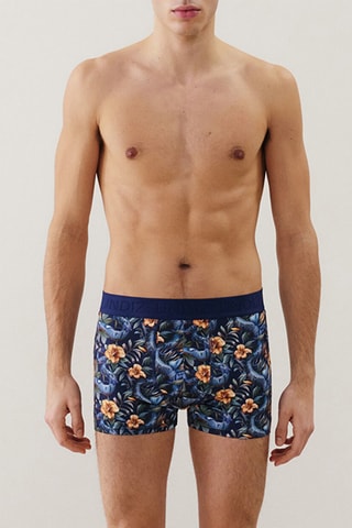 Boxer Repeatiz - Bleu marine