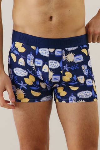 Boxer Repeatiz - Bleu marine
