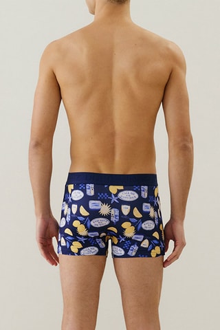 Boxer Repeatiz - Bleu marine
