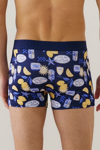 Boxer Repeatiz - Bleu marine