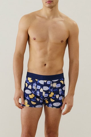 Boxer Repeatiz - Bleu marine