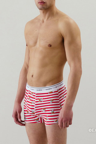 Boxer Jolly Roger One Piece - Blanc