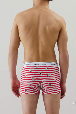 Boxer Jolly Roger One Piece - Blanc