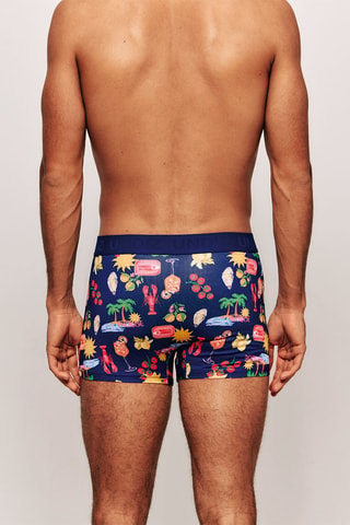 Boxer Repeatiz - Bleu marine