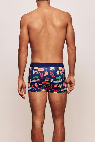 Boxer Repeatiz - Bleu marine