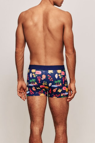 Boxer Repeatiz - Bleu marine