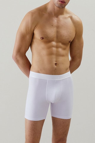 Boxer Longbrightiz - Blanc