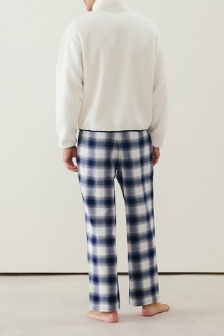Pantalon de pyjama Pantcariz - Bleu marine et écru