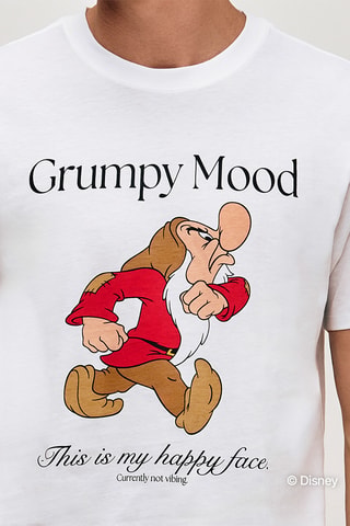 Pyjama Grincheux Blanche-Neige et les Sept Nains Disney Grumpymasiz - Blanc et rouge