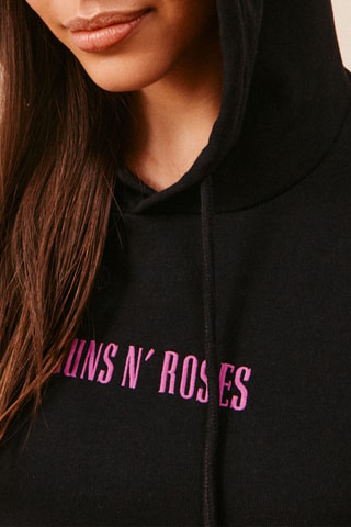 Sweat de pyjama à capuche Guns N'Roses - Noir