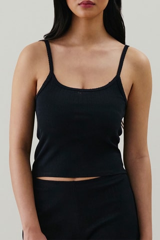 Top de pyjama Alldayiz - Noir