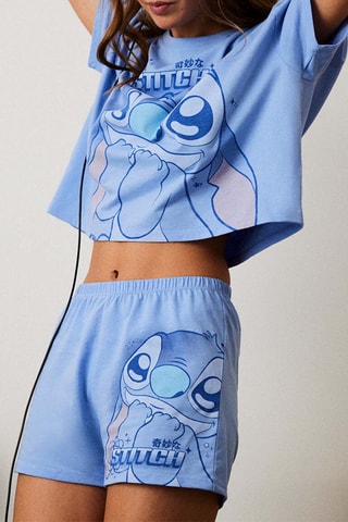 Pyjama Stitch Lilo et Stitch Disney Kawangeliz - Bleu