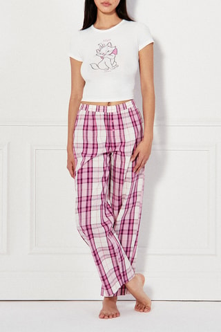 T-shirt de pyjama Marie Les Aristochats Disney - Blanc