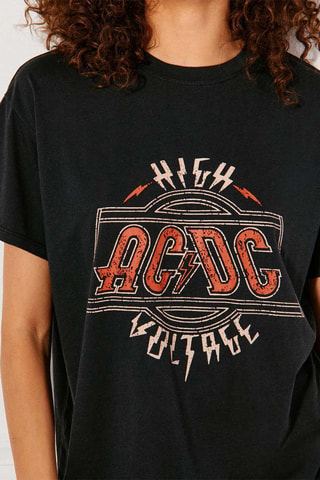 T-shirt de pyjama Acedetiz - Noir