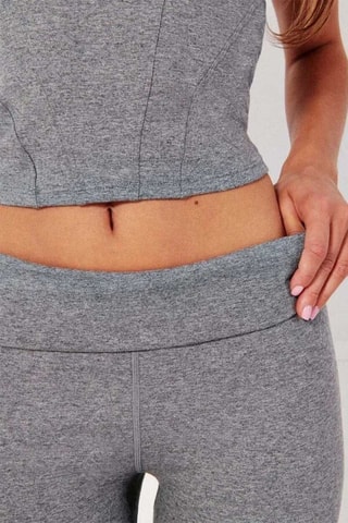 Panty taille haute Balletgirliz - Gris chiné