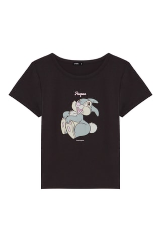 T-shirt de pyjama Panpan Bambi Disney - Noir