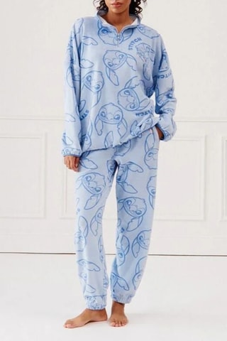Sweat de pyjama Stitch Lilo et Stitch Disney Mystitchiz - Bleu clair