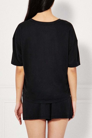 T-shirt de pyjama Juliliz - Noir