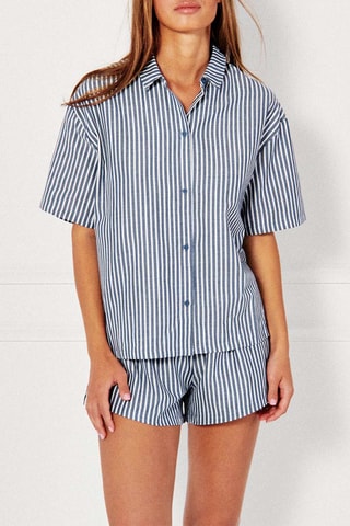 Chemise de pyjama Azureiz - Bleu marine
