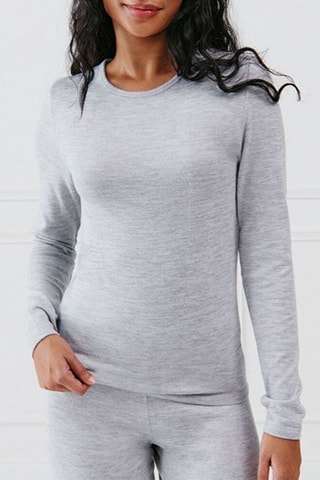T-shirt de pyjama Newmouniz - Gris chiné