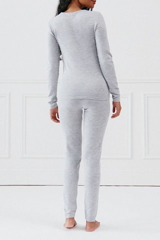 T-shirt de pyjama Newmouniz - Gris chiné