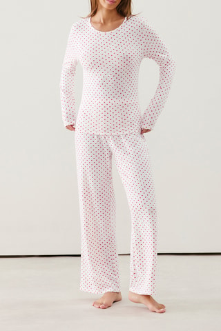 T-shirt de pyjama Newmouniz - Blanc