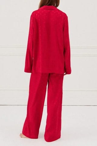 Chemise de pyjama Santasatiniz - Rouge