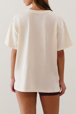 T-shirt de pyjama Lovelattiz - Ecru