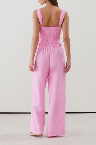 Top de pyjama Lineliz - Rose