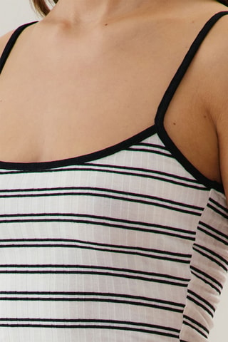 Top de pyjama Newrayiz - Blanc