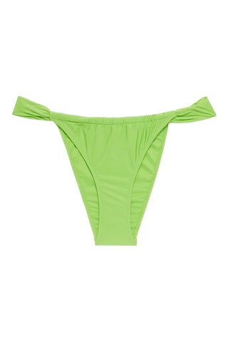 Bas de maillot Shellmemoriz - Ecru et vert