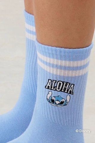 Chaussettes Stitch Lilo et Stitch Disney Coolstitchiz - Ciel