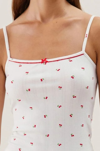 Top de pyjama Corayiz - Blanc