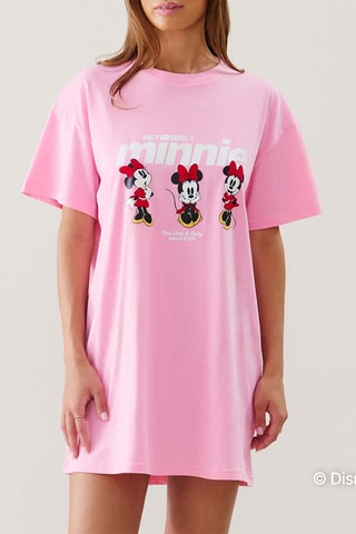 Chemise de nuit Minnie Disney Minniroziz - Rose