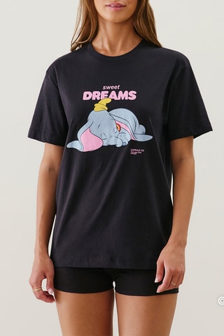 T-shirt Dumbo Disney Dodumbiz - Noir