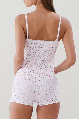 Top de pyjama Cuteseamlessiz - Blanc