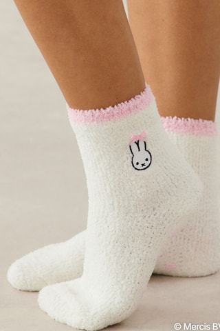 Chaussettes Miffy - Blanc