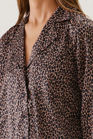 Chemise de pyjama Ocelliz - Marron