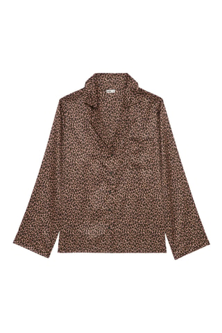 Chemise de pyjama Ocelliz - Marron