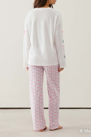 T-shirt de pyjama Miffy Miffy et ses amis - Blanc