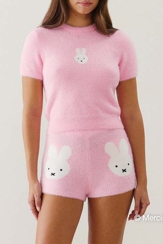 T-shirt de pyjama Fluffymiffiz - Rose