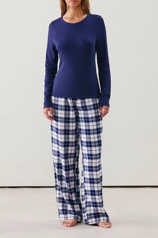 T-shirt de pyjama Noeudribtelliz - Bleu marine