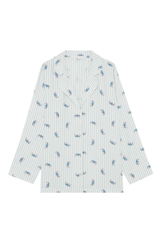 Chemise de pyjama Stitch Lilo et Stitch Disney Flatstitchiz - Bleu cobalt