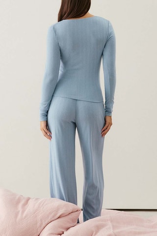 Top de pyjama Brushpointiz - Ciel