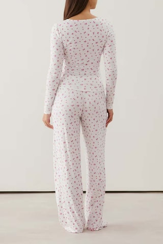Top de pyjama Brushpointiz - Ecru