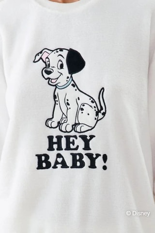 Pyjama Lucky Les 101 Dalmatiens Disney Coraldalmasiz - Blanc