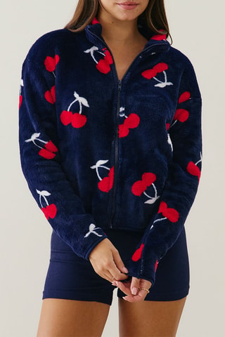 Veste de pyjama Multicherriz - Bleu marine