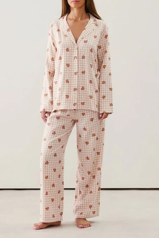 Chemise de pyjama Flabeariz - Beige