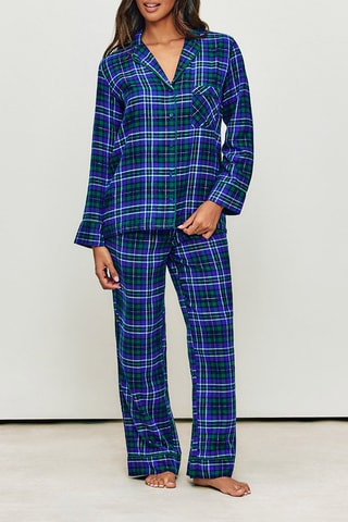 Chemise de pyjama Bluecheckiz - Bleu marine