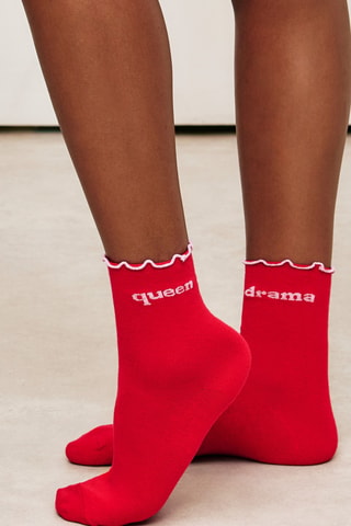 Chaussettes Dramatiz - Rouge